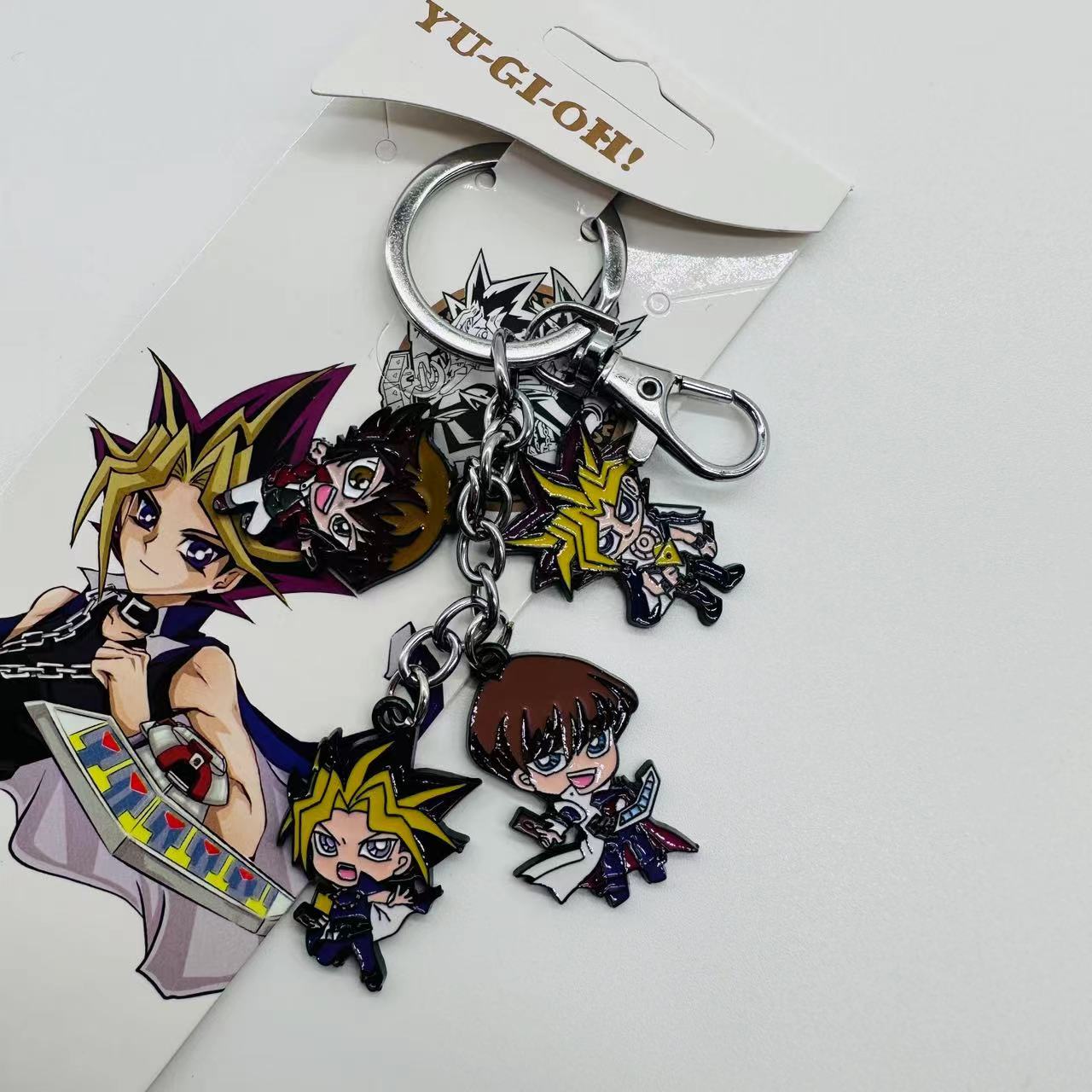 Yu Gi Oh anime keychain