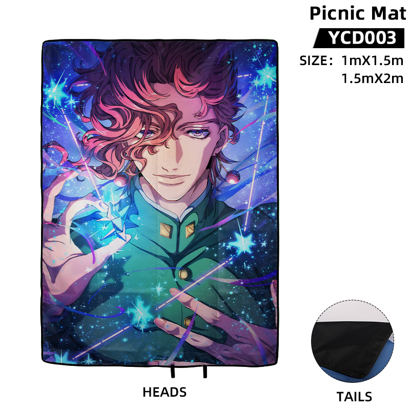 JoJos Bizarre Adventure anime picnic mat 150*200cm