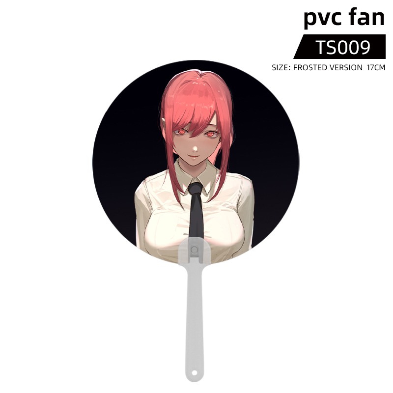chainsaw man anime pvc fan