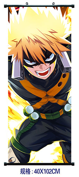 My Hero Academia anime wallscroll 40*102cm