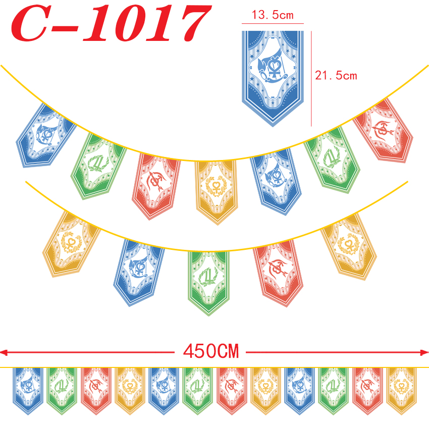 Sailor Moon Crystal anime flag 450cm