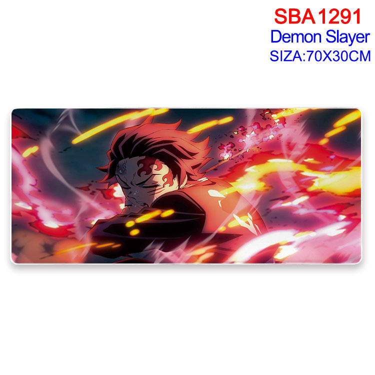 demon slayer kimets anime Mouse pad 70*30cm