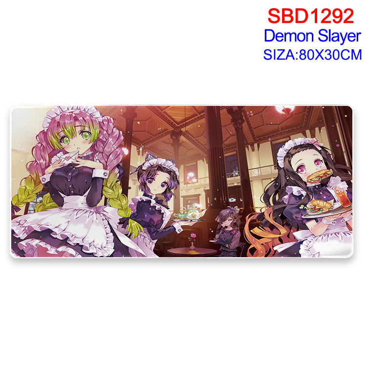 demon slayer kimets anime Mouse pad 80*30cm