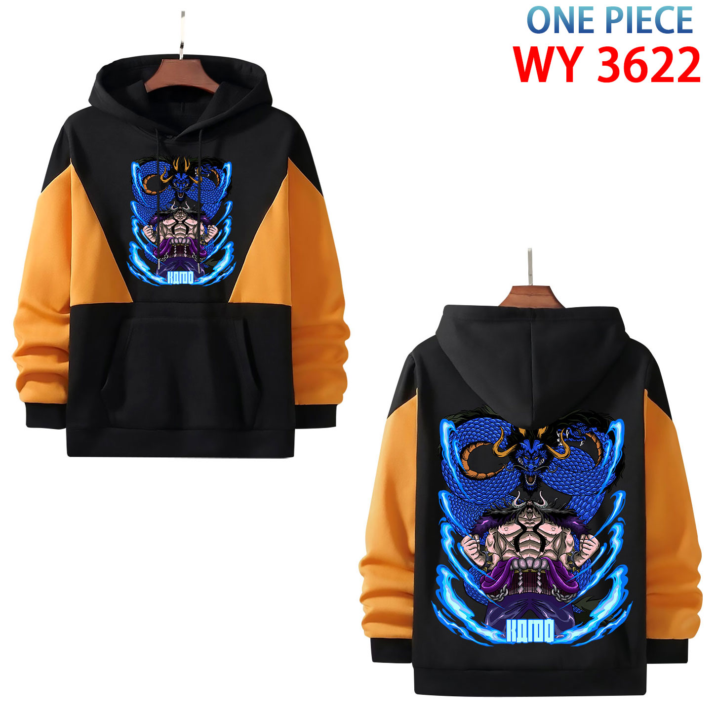 One piece anime hoodie