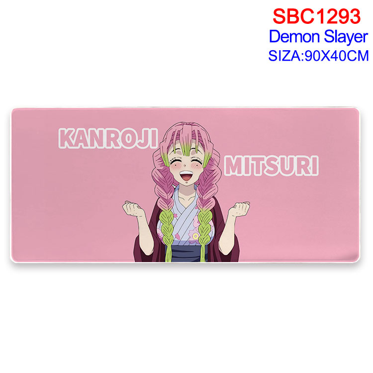 demon slayer kimets anime Mouse pad 90*40cm