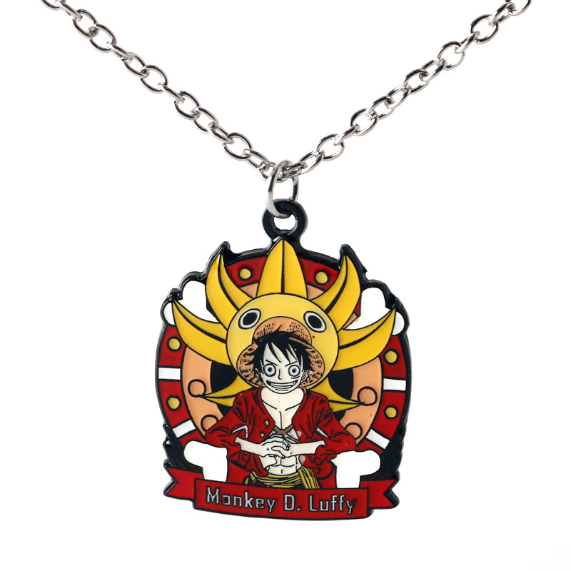 One piece anime necklace