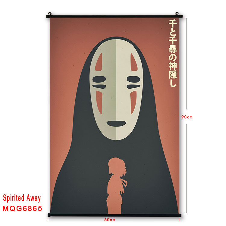 spirited away anime wallscroll 60*90cm