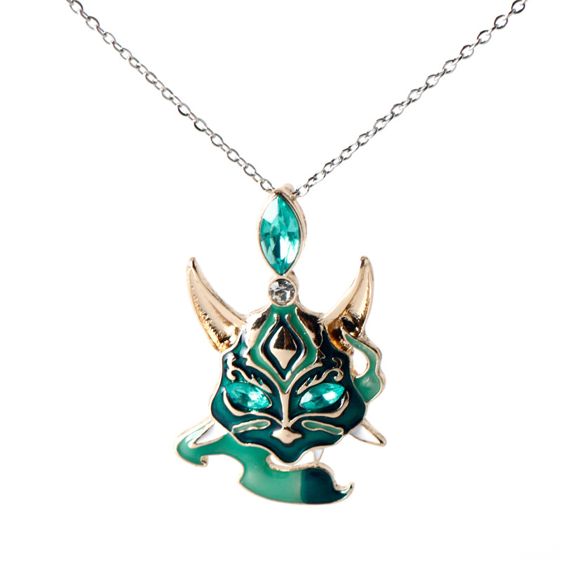 Genshin Impact anime necklace