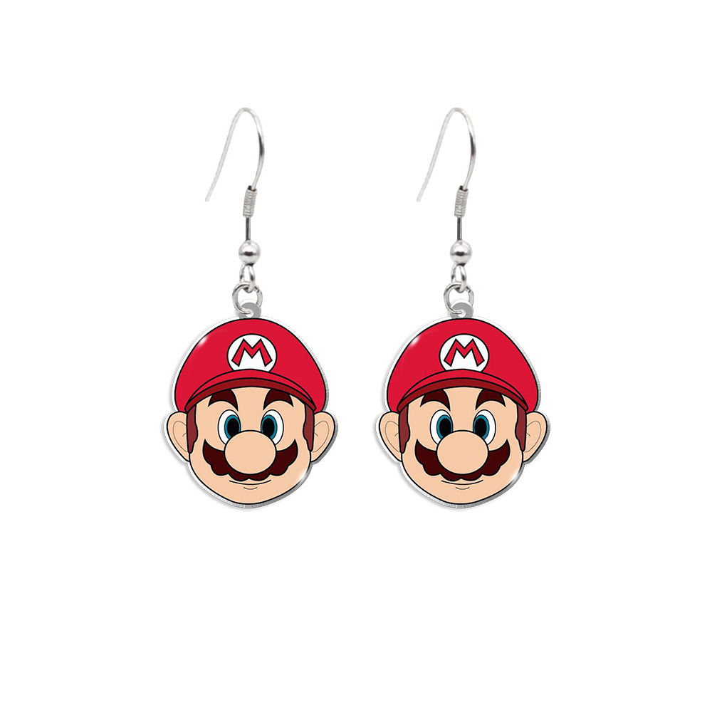 super Mario anime earring