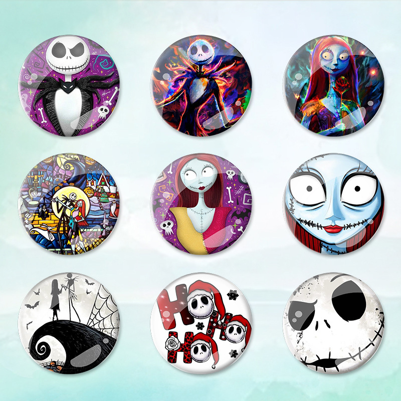 The Nightmare Before Christmas anime badge