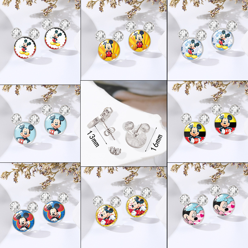 Disney anime earring