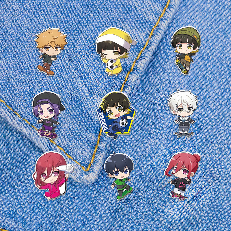 Blue Lock anime pin