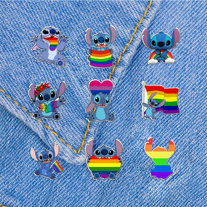 Stitch anime pin