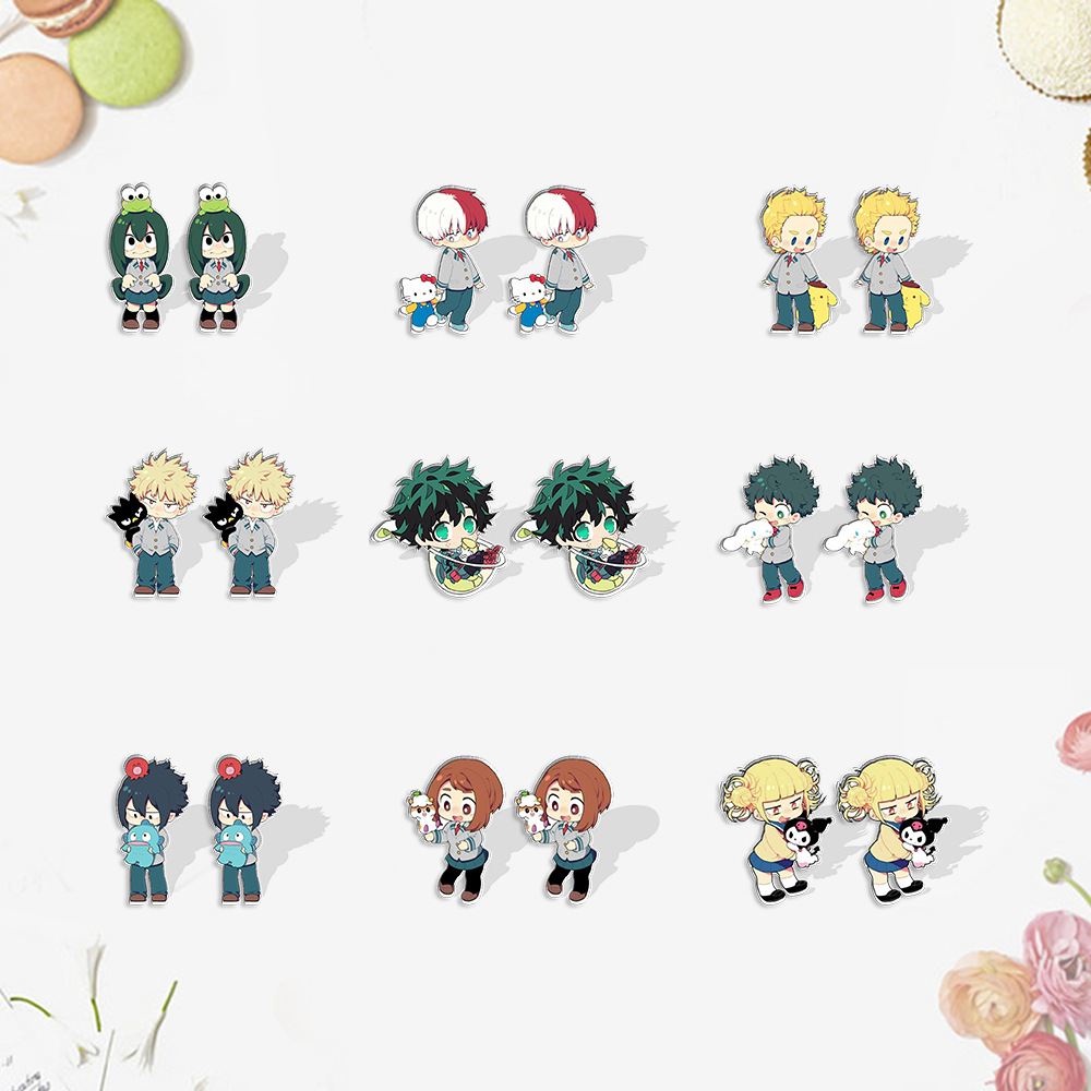 My Hero Academia anime earring