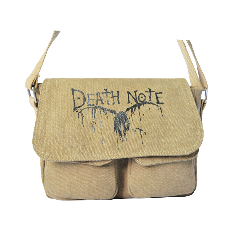 Death Note anime messenger bag