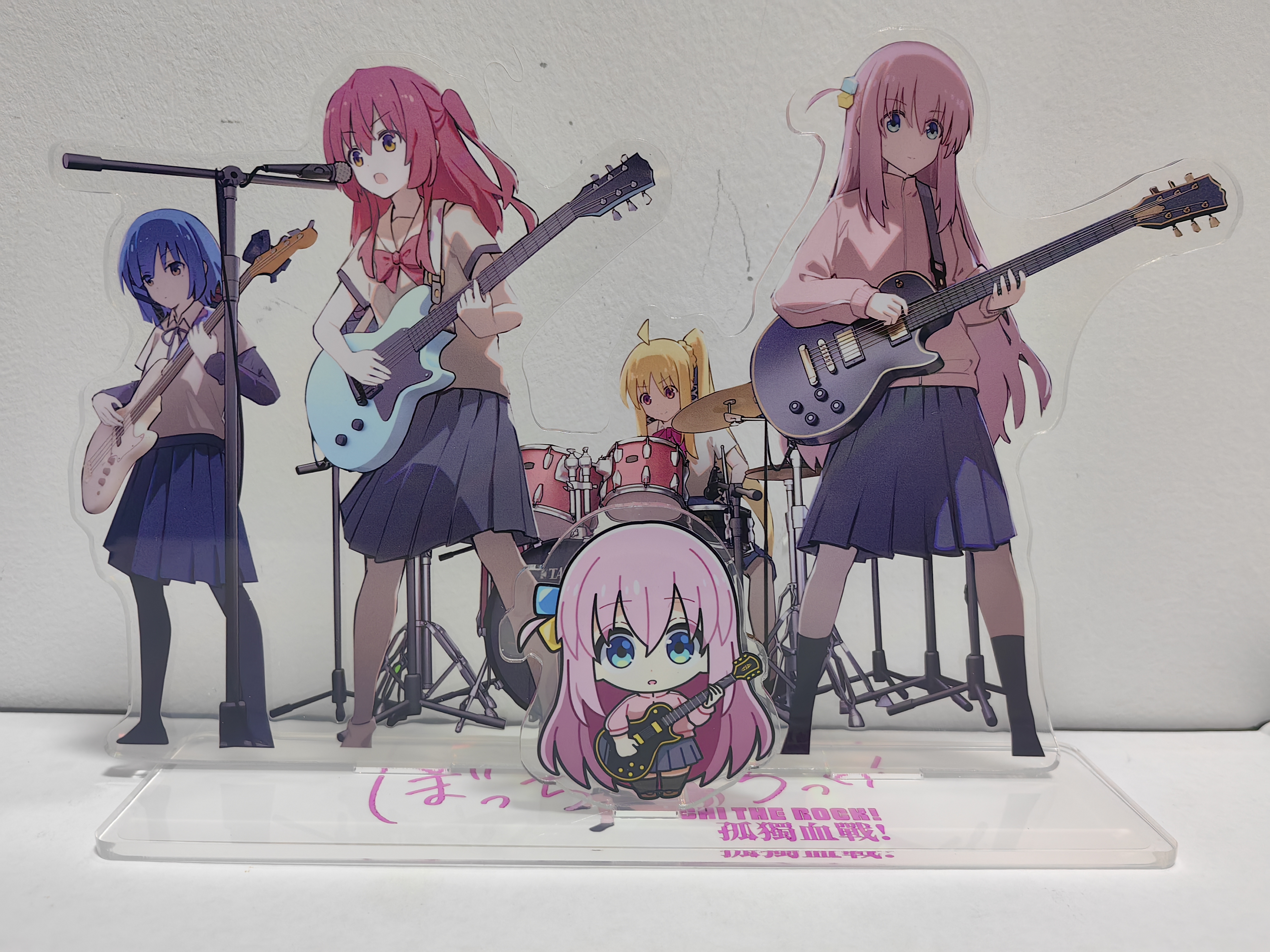 Bocchi the rock anime Standing Plates