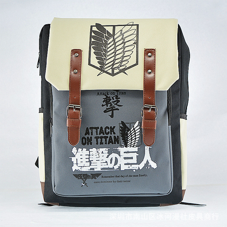 Attack On Titan anime backpack