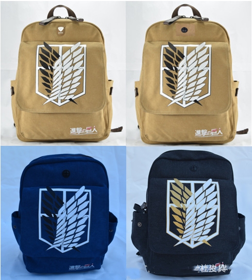 Attack On Titan anime backpack