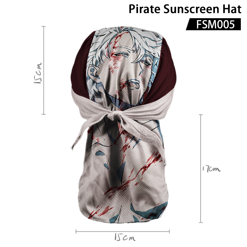 Gintama anime pirate sunscreen hat