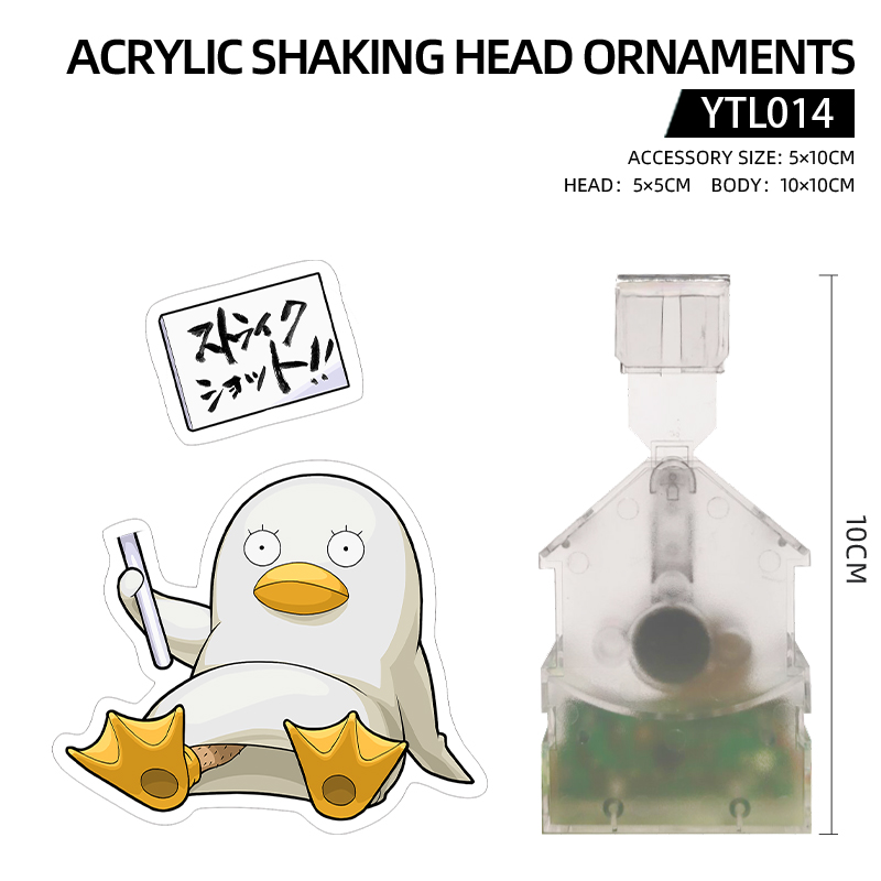 Gintama anime acrylic shaking head ornaments