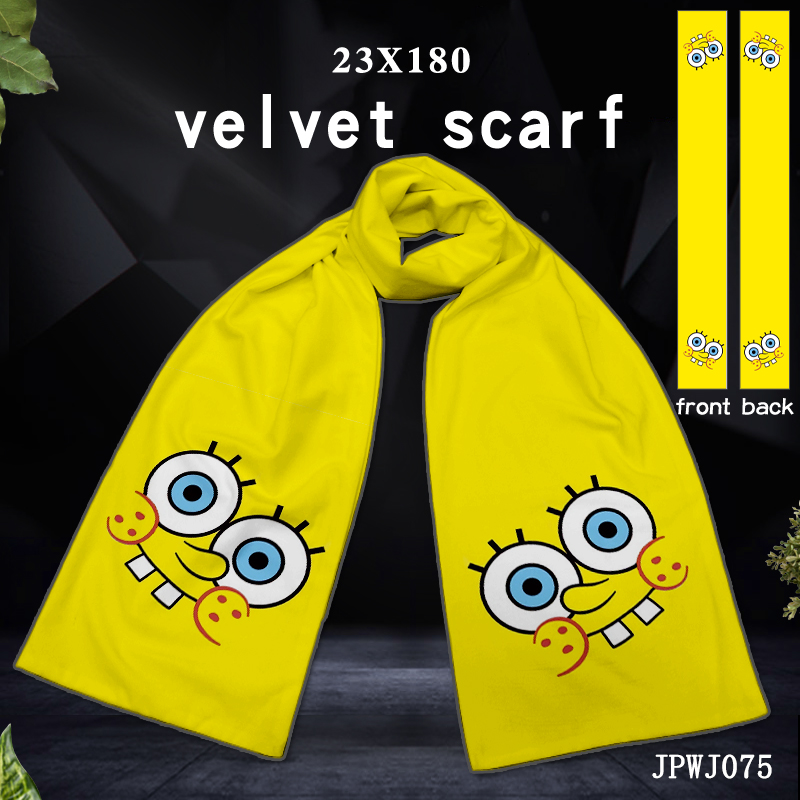 Spongbob anime scarf