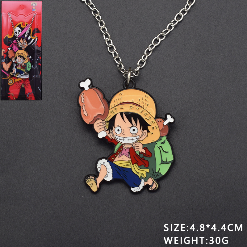 One piece anime necklace