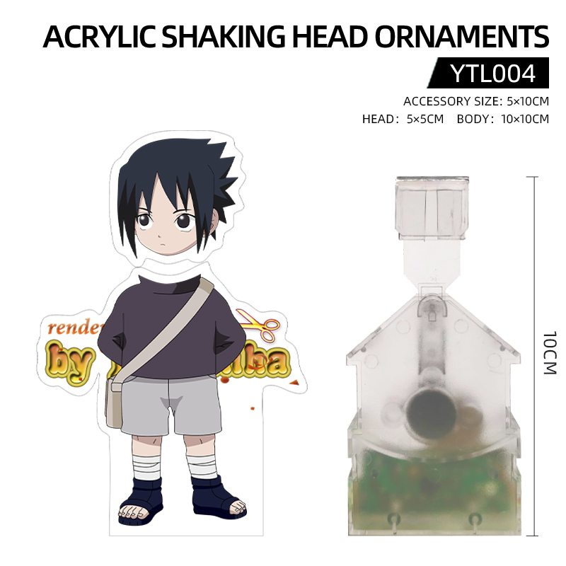 Naruto anime acrylic shaking head ornaments