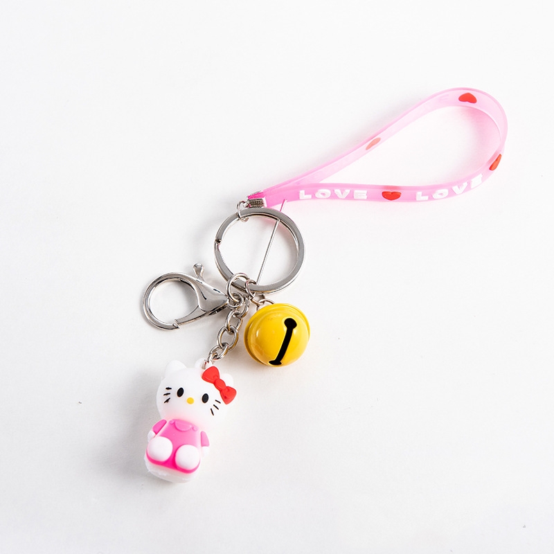 helloKitty anime keychain