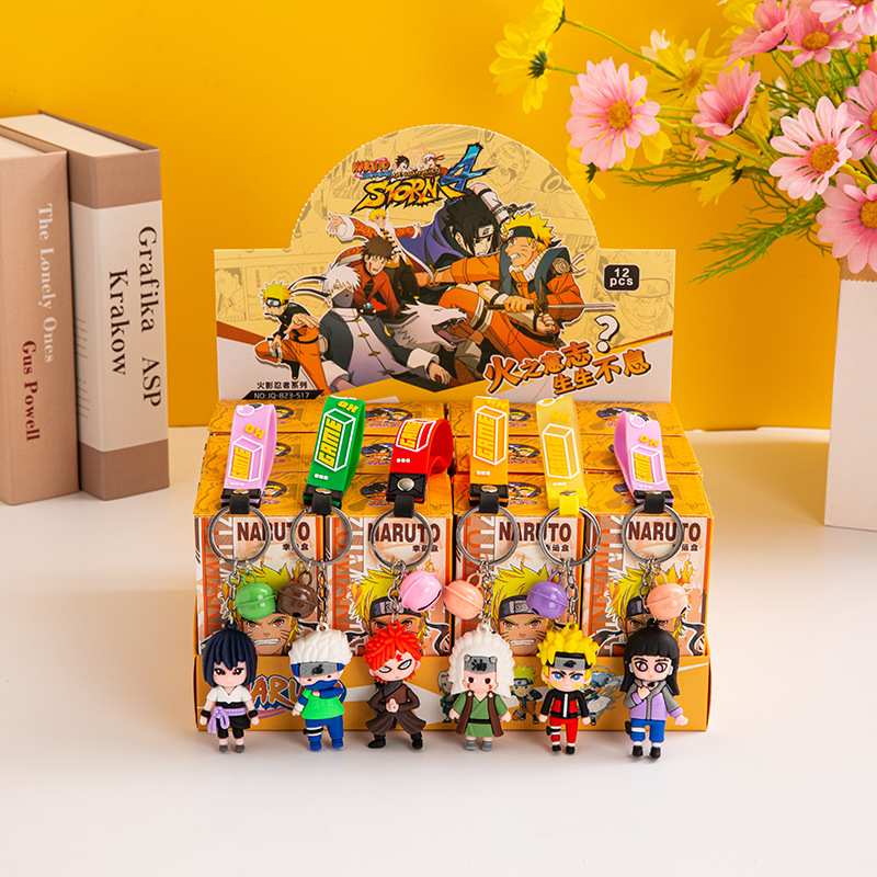 Naruto anime keychain 12 pcs a set