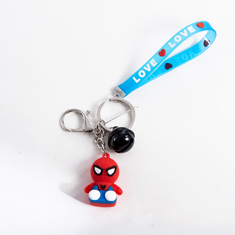 spider man anime keychain