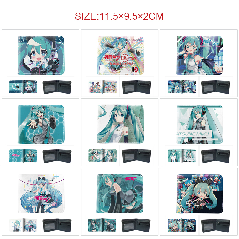 Hatsune Miku anime wallet