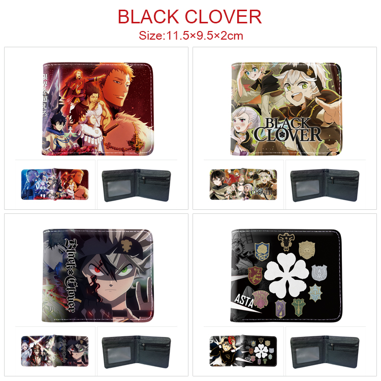 Black Clover anime wallet