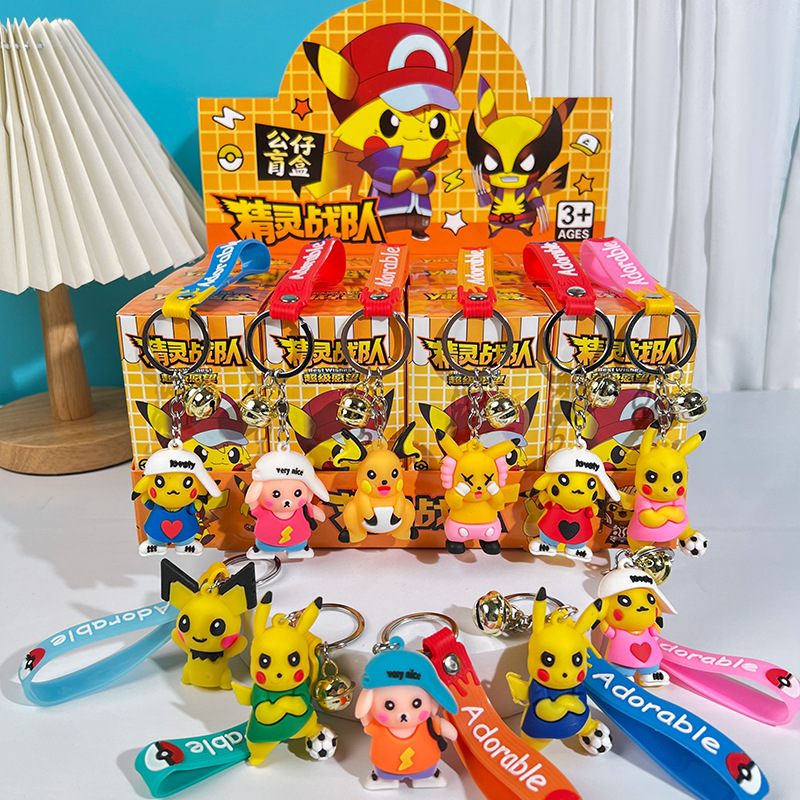 Pokemon anime keychain 12 pcs a set