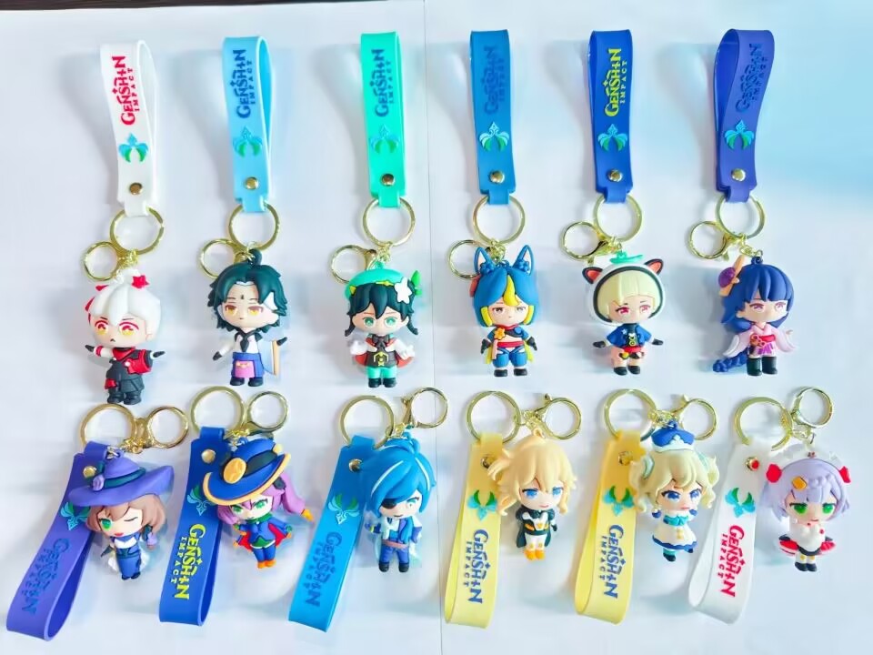 Genshin Impact anime keychain price for 1 pcs