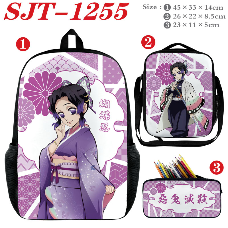 demon slayer kimets anime backpack a set