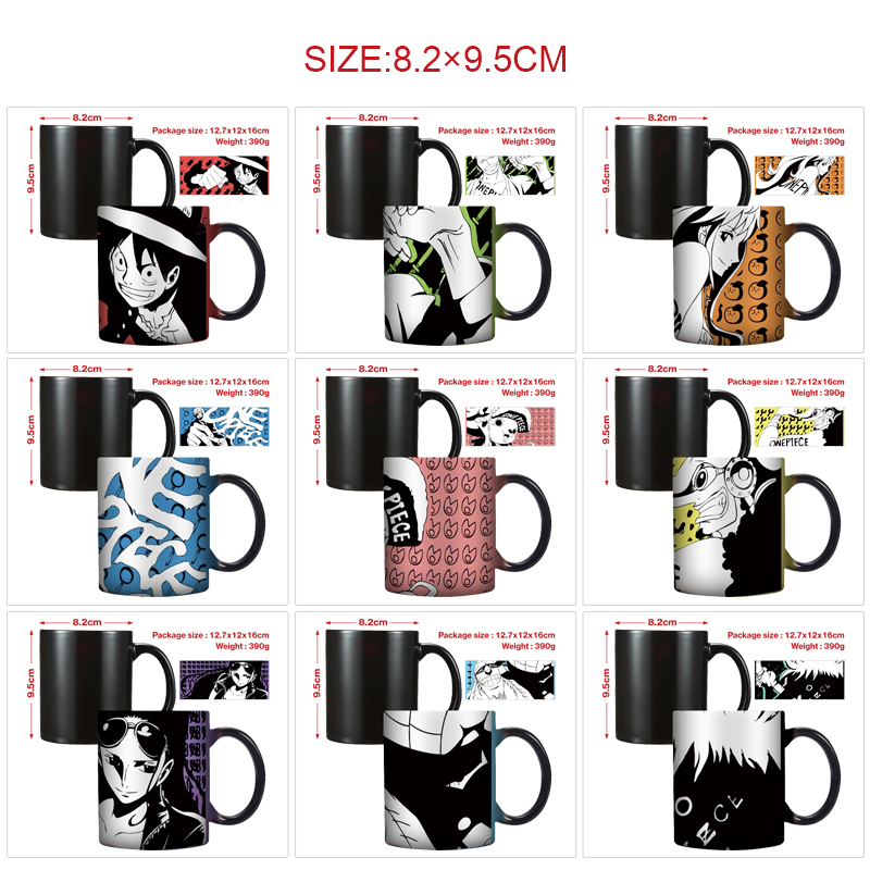 One piece anime cup 400ml