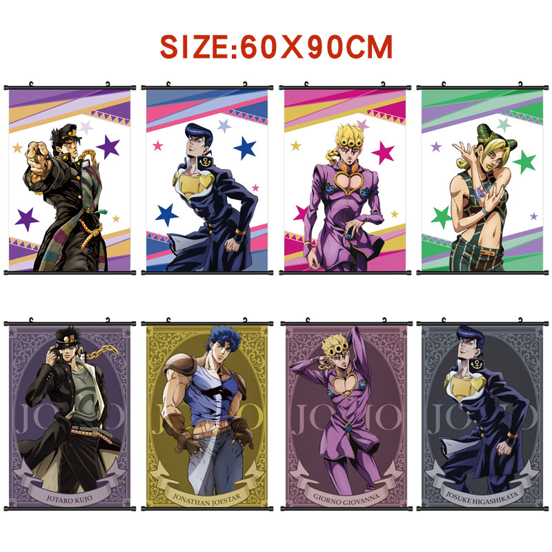 JoJos Bizarre Adventure anime wallscroll 60*90cm