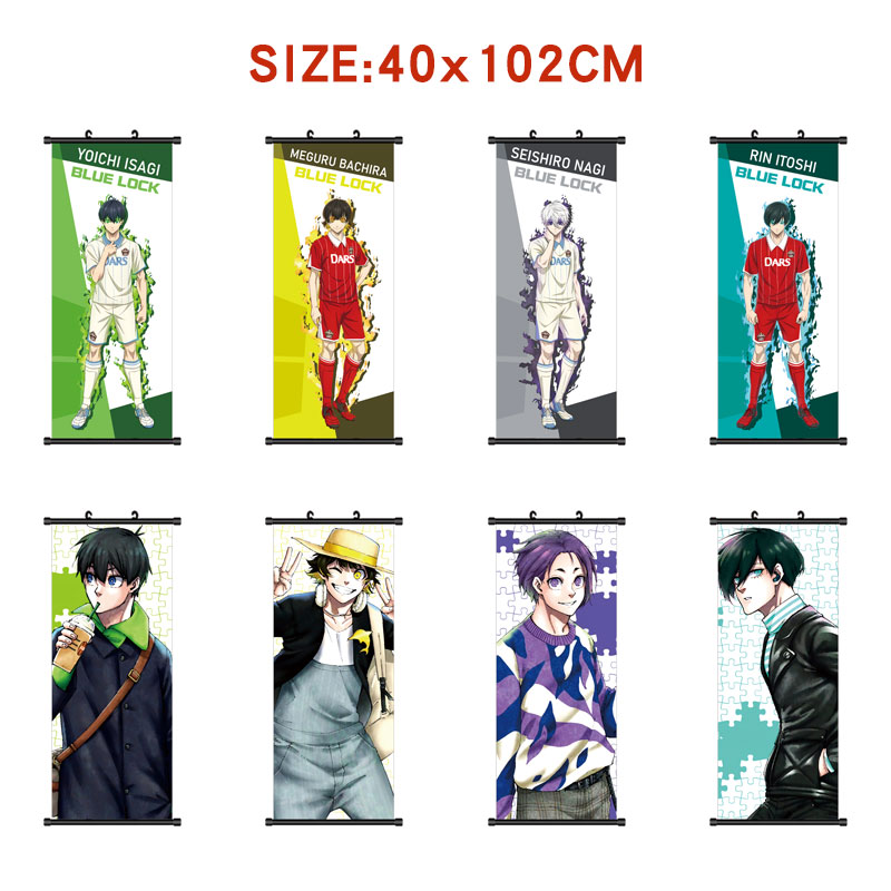 Blue Lock anime wallscroll 40*120cm