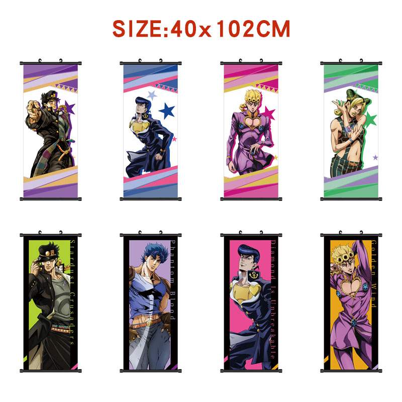 JoJos Bizarre Adventure anime wallscroll 40*120cm