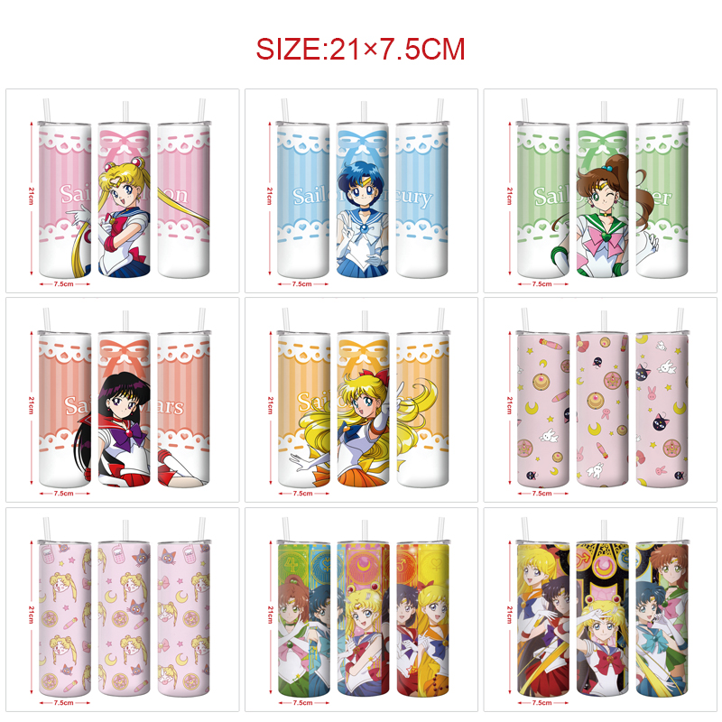 Sailor Moon Crystal anime vacuum cup