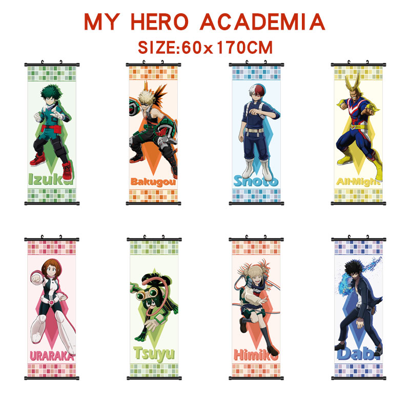 My Hero Academia anime wallscroll 60*170cm
