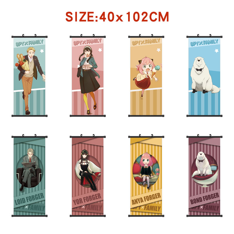 SPY×FAMILY anime wallscroll 40*120cm