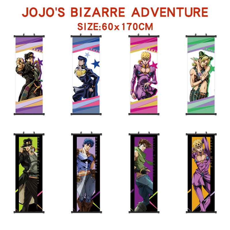 JoJos Bizarre Adventure anime wallscroll 60*170cm