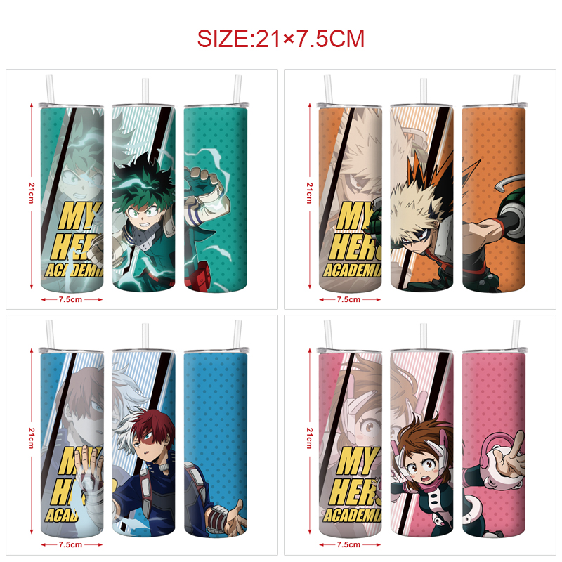 My Hero Academia anime vacuum cup