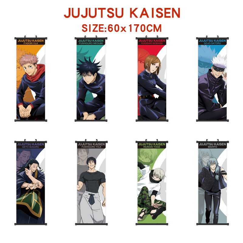 Jujutsu Kaisen anime wallscroll 60*170cm