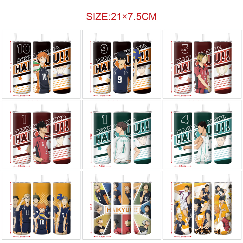 Haikyuu anime vacuum cup