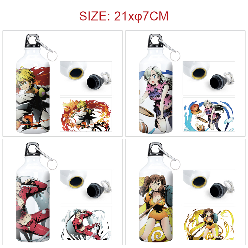 seven deadly sins anime cup 600ml