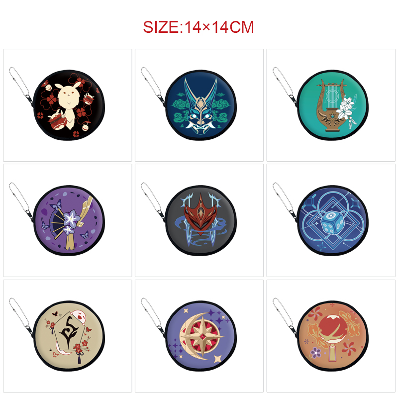 Genshin Impact anime wallet
