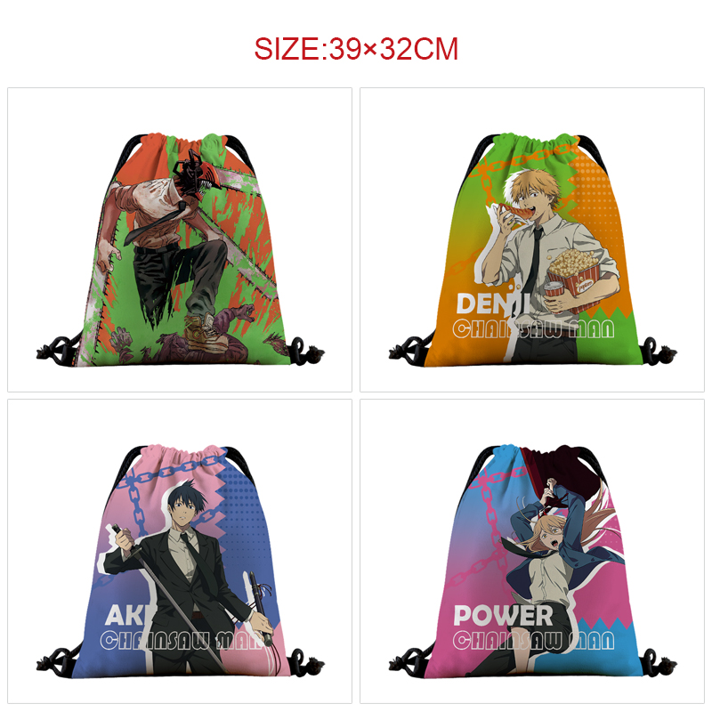 chainsaw man anime bag