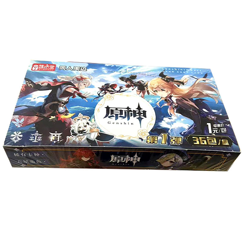 Genshin Impact anime card 36pcs a set (chinese version)